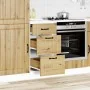 Mueble bajo de cocina Lucca roble artesanal de , Armarios de cocina - Ref: Foro24-854239, Precio: 90,12 €, Descuento: %