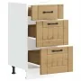 Mueble bajo de cocina Lucca roble artesanal de , Armarios de cocina - Ref: Foro24-854239, Precio: 90,12 €, Descuento: %