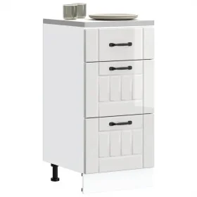 Mueble bajo de cocina Lucca blanca de alto brillo von , Küchenschränke - Ref: Foro24-854232, Preis: 100,95 €, Rabatt: %