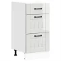 Mueble bajo de cocina Lucca blanca de alto brillo de , Armarios de cocina - Ref: Foro24-854232, Precio: 100,95 €, Descuento: %