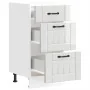 Mueble bajo de cocina Lucca blanca de alto brillo de , Armarios de cocina - Ref: Foro24-854232, Precio: 100,95 €, Descuento: %
