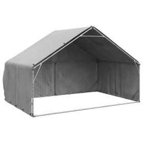 Caseta perros exterior con cubierta 3x2x1,9 m acero galvanizado von , Hundehütten - Ref: Foro24-4105409, Preis: 133,45 €, Rab...