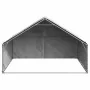 Caseta perros exterior con cubierta 3x2x1,9 m acero galvanizado by , Dog kennels - Ref: Foro24-4105409, Price: 133,34 €, Disc...