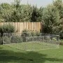 Perrera de exterior puerta acero galvanizado plateado 3x4x1 m de , Casetas para perros - Ref: Foro24-4105414, Precio: 147,34 ...