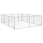 Perrera de exterior puerta acero galvanizado plateado 3x4x1 m de , Casetas para perros - Ref: Foro24-4105414, Precio: 147,34 ...