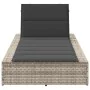 Tumbona con cojín flotante ratán sintético gris von , Liegen - Ref: Foro24-4104207, Preis: 220,34 €, Rabatt: %