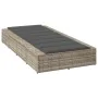 Tumbona con cojín flotante ratán sintético gris von , Liegen - Ref: Foro24-4104207, Preis: 220,34 €, Rabatt: %