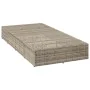 Tumbona con cojín flotante ratán sintético gris von , Liegen - Ref: Foro24-4104207, Preis: 220,34 €, Rabatt: %