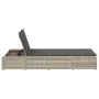 Tumbona con cojín flotante ratán sintético gris von , Liegen - Ref: Foro24-4104207, Preis: 220,34 €, Rabatt: %