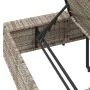 Tumbona con cojín flotante ratán sintético gris von , Liegen - Ref: Foro24-4104207, Preis: 220,34 €, Rabatt: %