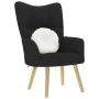 Sillón de relax de tela negro de , Sillones - Ref: Foro24-4016769, Precio: 97,77 €, Descuento: %
