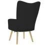 Sillón de relax de tela negro de , Sillones - Ref: Foro24-4016769, Precio: 97,77 €, Descuento: %