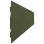 Bordes césped 10 uds acero laminado frío verde oliva 10x103 cm de , Ribetes y bordes para jardín - Ref: Foro24-860133, Precio...
