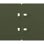 Bordes césped 10 uds acero laminado frío verde oliva 10x103 cm de , Ribetes y bordes para jardín - Ref: Foro24-860133, Precio...
