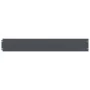 Bordes césped 50 uds antracita 15x103 cm acero laminado frío by , Garden edging and edging - Ref: Foro24-860150, Price: 147,4...