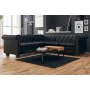 Sofá de esquina Chesterfield 5 plazas cuero artificial negro by , Sofas - Ref: Foro24-243614, Price: 942,26 €, Discount: %