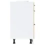 Mueble bajo de cocina Lucca roble sonoma by , Kitchen cabinets - Ref: Foro24-854272, Price: 105,14 €, Discount: %