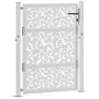 Puerta de jardín diseño de hojas de acero desgastado 105x130 cm de , Puertas de jardín - Ref: Foro24-4100965, Precio: 207,26 ...