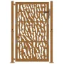 Puerta de jardín diseño con listón acero desgastado 105x155 cm von , Gartentore - Ref: Foro24-4100986, Preis: 215,94 €, Rabat...