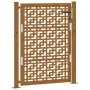 Puerta de jardín diseño en cruz de acero desgastado 105x130 cm de , Puertas de jardín - Ref: Foro24-4101005, Precio: 207,26 €...