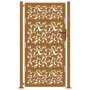 Puerta de jardín diseño de hojas de acero desgastado 105x180 cm von , Gartentore - Ref: Foro24-4100967, Preis: 254,63 €, Raba...