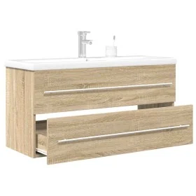 Set de muebles de baño 2 pzas madera contrachapada roble Sonoma von , Badezimmermöbel - Ref: Foro24-3324966, Preis: 329,12 €,...