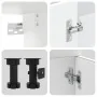 Mueble de cocina Kalmar blanco 11 piezas madera contrachapada de , Armarios de cocina - Ref: Foro24-3314911, Precio: 694,83 €...