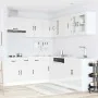 Mueble cocina Kalmar blanco brillo 11 pzas madera contrachapada by , Kitchen cabinets - Ref: Foro24-3314913, Price: 796,52 €,...