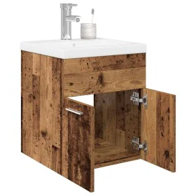 Mueble fregadero con lavabo y grifo empotrados madera vieja von , Badezimmermöbel - Ref: Foro24-3328905, Preis: 159,85 €, Rab...