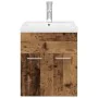 Mueble fregadero con lavabo y grifo empotrados madera vieja by , Bathroom furniture - Ref: Foro24-3328905, Price: 166,63 €, D...