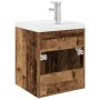 Mueble fregadero con lavabo y grifo empotrados madera vieja by , Bathroom furniture - Ref: Foro24-3328905, Price: 166,63 €, D...