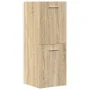 Juego de muebles de baño 4 pzas contrachapada roble Sonoma de , Muebles de baño - Ref: Foro24-3325027, Precio: 231,58 €, Desc...