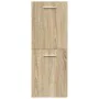 Juego de muebles de baño 4 pzas contrachapada roble Sonoma de , Muebles de baño - Ref: Foro24-3325027, Precio: 231,58 €, Desc...