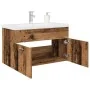 Mueble lavabo con lavabo integrado y grifo madera vieja von , Badezimmermöbel - Ref: Foro24-3328907, Preis: 221,37 €, Rabatt: %