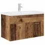Mueble lavabo con lavabo integrado y grifo madera vieja von , Badezimmermöbel - Ref: Foro24-3328907, Preis: 221,37 €, Rabatt: %