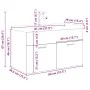 Mueble lavabo con lavabo integrado y grifo madera vieja von , Badezimmermöbel - Ref: Foro24-3328907, Preis: 221,37 €, Rabatt: %