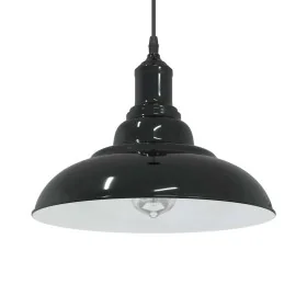 Lámpara colgante regulable en altura E27 negro brillante Ø 31cm by , Lamps - Ref: Foro24-4103435, Price: 31,80 €, Discount: %