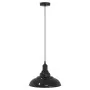Lámpara colgante regulable en altura E27 negro brillante Ø 31cm by , Lamps - Ref: Foro24-4103435, Price: 31,80 €, Discount: %