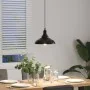 Lámpara colgante regulable en altura E27 negro brillante Ø 31cm by , Lamps - Ref: Foro24-4103435, Price: 31,80 €, Discount: %