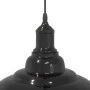 Lámpara colgante regulable en altura E27 negro brillante Ø 31cm by , Lamps - Ref: Foro24-4103435, Price: 31,80 €, Discount: %