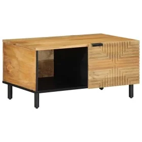 Mesa de centro marrón 80x50x40 cm madera maciza mango von , Couchtisch - Ref: Foro24-4017724, Preis: 104,12 €, Rabatt: %