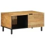 Mesa de centro marrón 80x50x40 cm madera maciza mango by , Coffee table - Ref: Foro24-4017724, Price: 104,12 €, Discount: %