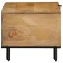 Mesa de centro marrón 80x50x40 cm madera maciza mango by , Coffee table - Ref: Foro24-4017724, Price: 104,12 €, Discount: %