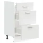 Armario bajo de madera de ingeniería blanco 40x46x81,5 cm von , Küchenschränke - Ref: Foro24-854211, Preis: 85,61 €, Rabatt: %