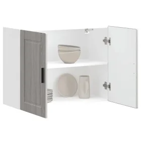 Armario de pared de cocina Porto gris sonoma madera ingeniería by , Kitchen cabinets - Ref: Foro24-854073, Price: 75,66 €, Di...