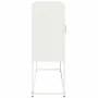 Aparador de acero laminado en frío blanco 100,5x39x107 cm de , Aparadores - Ref: Foro24-853409, Precio: 133,67 €, Descuento: %