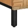 Mesilla de noche marrón 40x33x46 cm madera maciza mango by , Nightstands - Ref: Foro24-4017718, Price: 79,50 €, Discount: %