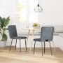 Sillas de comedor 2 unidades terciopelo gris oscuro von , Essstühle - Ref: Foro24-4101058, Preis: 82,96 €, Rabatt: %