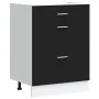 Mueble bajo de cocina de madera de ingeniería negra von , Küchenschränke - Ref: Foro24-854251, Preis: 109,80 €, Rabatt: %