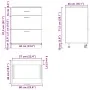 Mueble bajo de cocina de madera de ingeniería negra von , Küchenschränke - Ref: Foro24-854251, Preis: 109,80 €, Rabatt: %